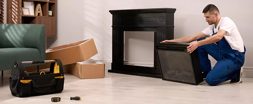 Old Rusted Metal Fireplace Repair And Replacement in Hammonton, NJ