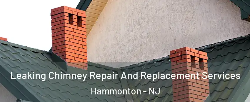  Leaking Chimney Repair And Replacement Services Hammonton - NJ
